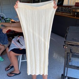 Pencil sweater skirt